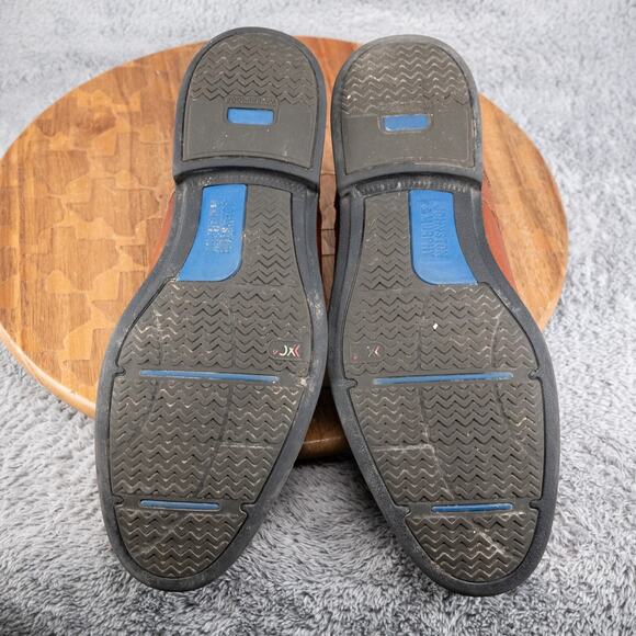 Johnston & Murphy Copeland Chukka Boot Red Brown Oiled Full Grain Mens Size 11 M - Picture 7 of 7